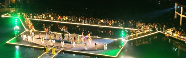 Cast of the Festival de la Luz y de la Vida